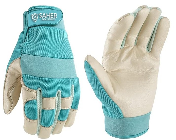  Premium Protective Shield Leather Work Gloves